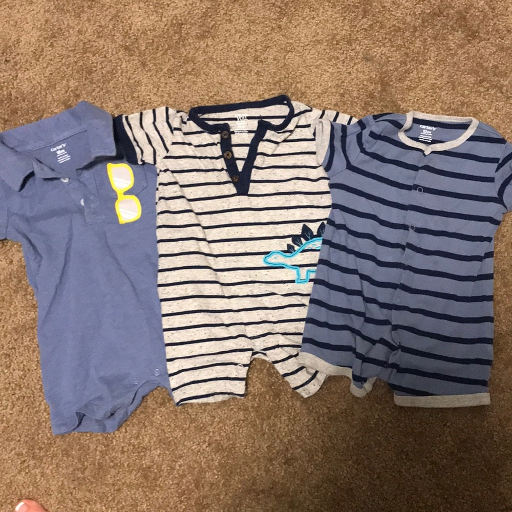 One piece boy rompers